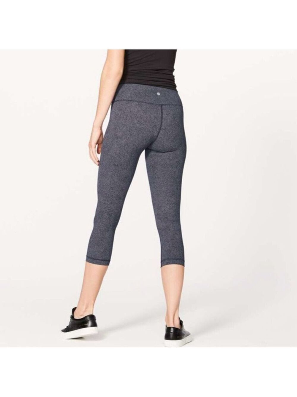 Lululemon Wunder Under Crop (Full-On Luxtreme Disperse Dusky Lavender Black 10